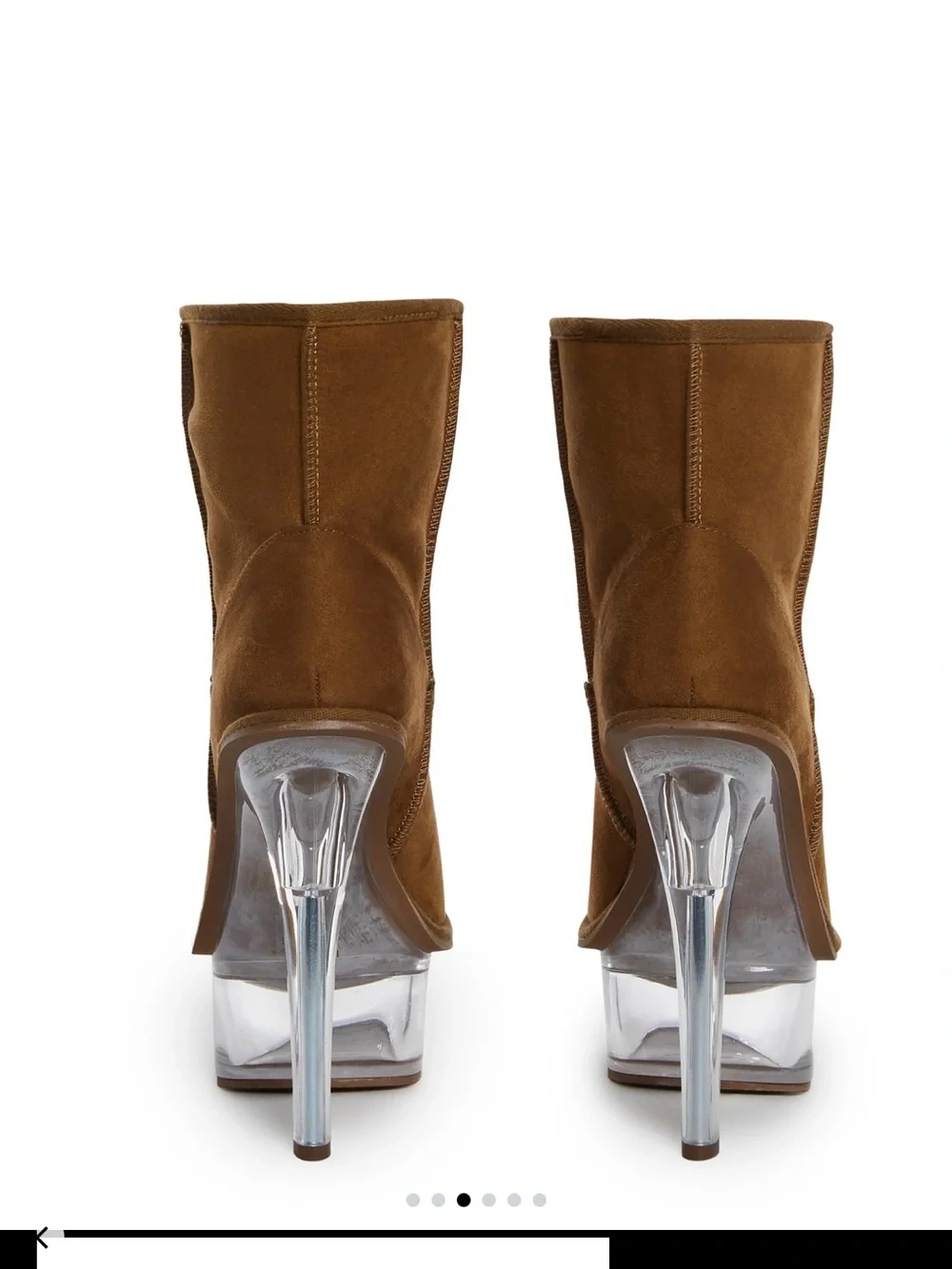 Dolls Kill tan suede